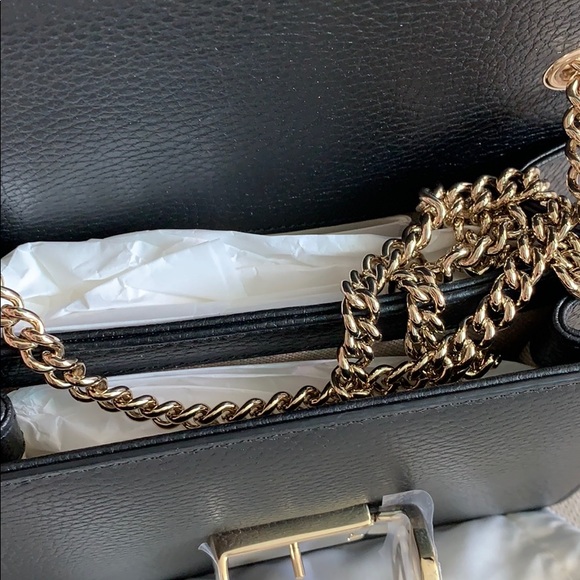 NEW Gucci purse, gorgeous black leather! - Picture 4 of 6